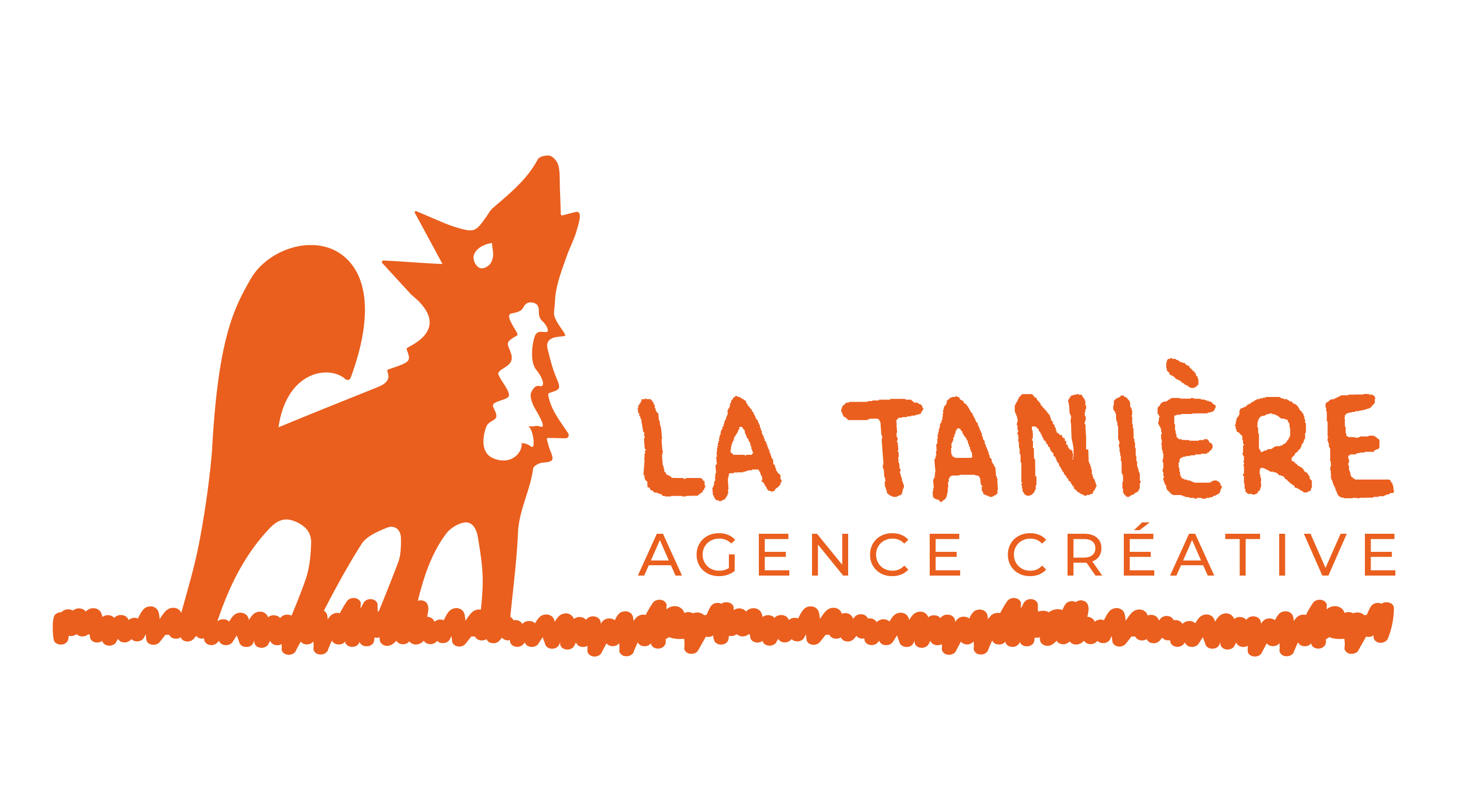 Logo La Tanière, agence créative.